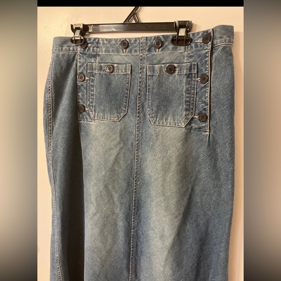 Jeanology maxi denim skirt - Picture 3 of 12